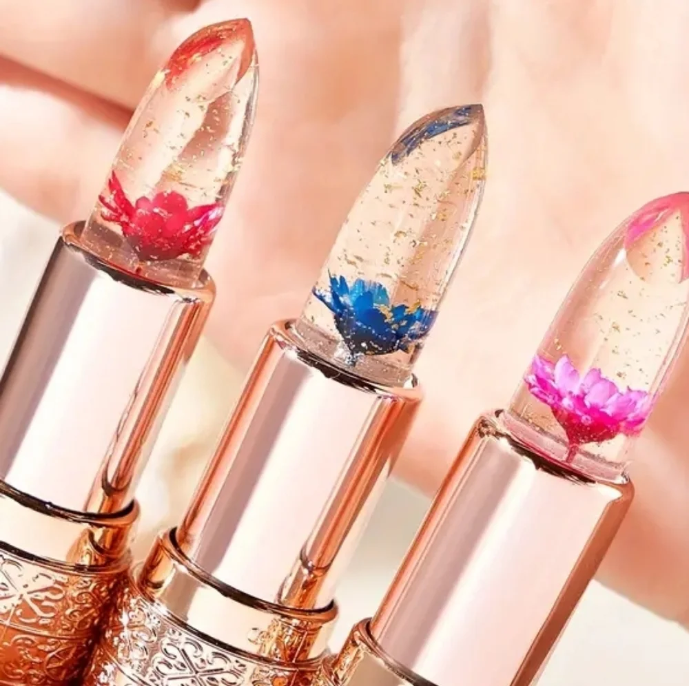Color Changing Temperature Activated Petal Lipbalm Lipstick NWT